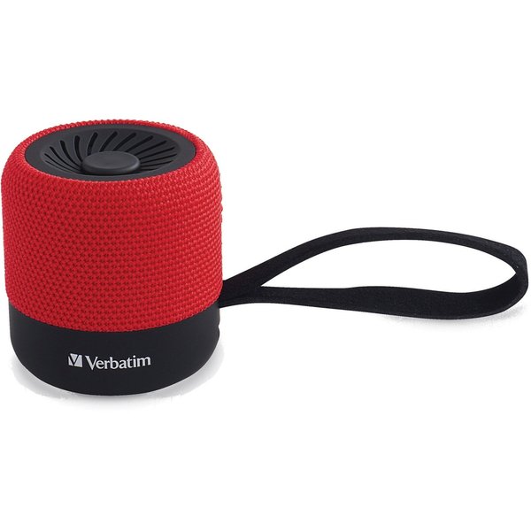 Verbatim Wireless Mini Bluetooth Speaker Red 70230